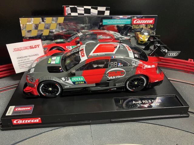 carrera digital 124 23933 audi rs5 dtm "l.duval, no.28"