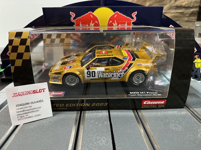 carrera digital 124 23955 bmw m1 procar limited. edit 2023