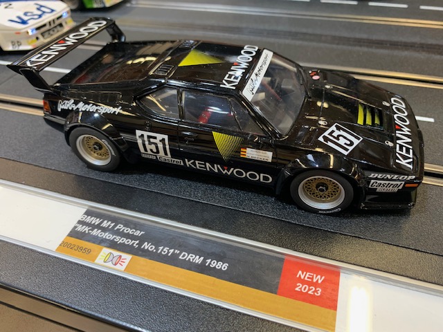 carrera digital 124 23959 bmw m1 procar mk-motorsport nº151