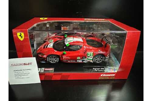 carrera digital 124 23965 ferrari 296 gt3 "af corse, no.21"