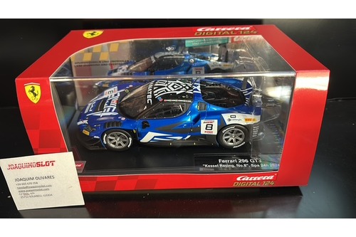 carrera digital 124 23989 ferrari 296 gt3 nº8 24h spa 2023