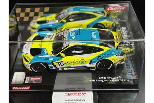 carrera digital 124 23995 bmw m4 gt3 ram racing nº15