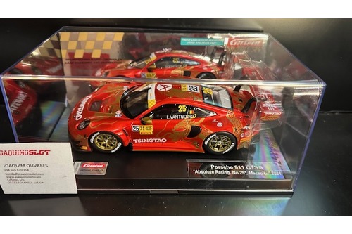 carrera digital 124 23998 porsche 911 gt3 macao nº25