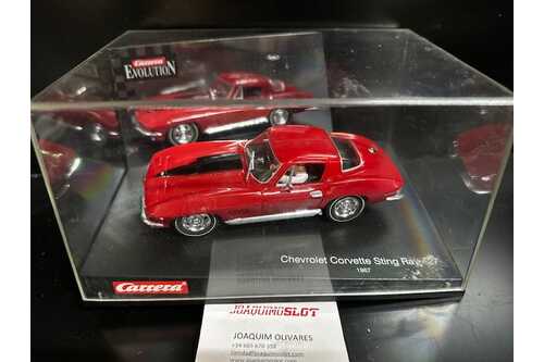 carrera evolution 25429 chevrolet corvette sting ray 427