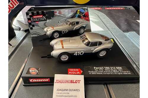 carrera evolution 25710 ferrari 166/212mm uovo mille miglia