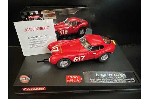 carrera evolution 25711 ferrari 166/212mm mille miglia 1952