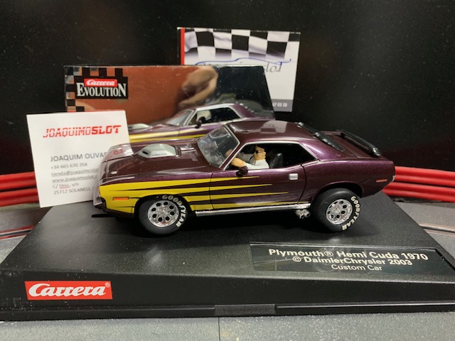 carrera evolution 25714 plymouth hemi cuda 1970