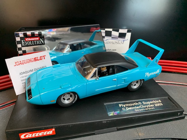 carrera evolution 25721 plymouth roadrunner superbird