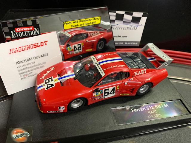 carrera evolution 25727 ferrari 512 bb lm nart lm 1979