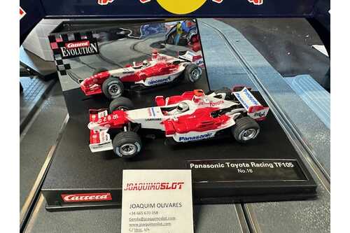carrera evolution 25762 toyota panasonic racing tf105 nº16