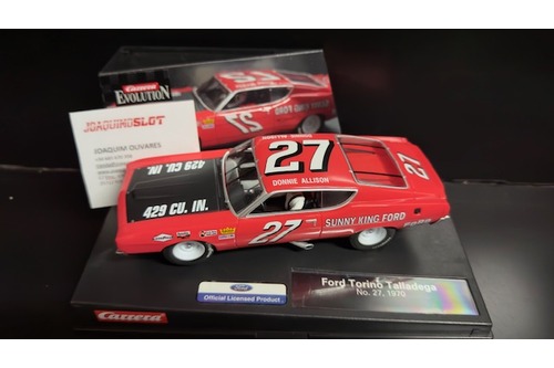 carrera evolution 25769 ford torino talladega no.27 1970