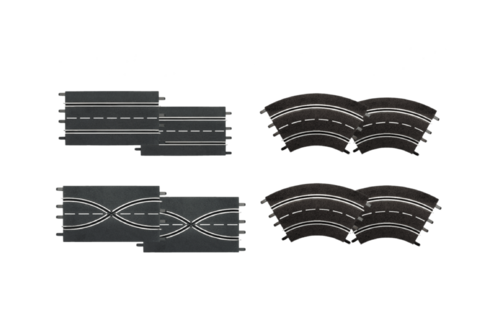 carrera 1/24 1/32 26953 juego ampliación 1 (2 rectas, 2 cambios