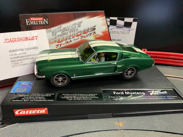 carrera evolution 27139 ford mustang fast and the furious