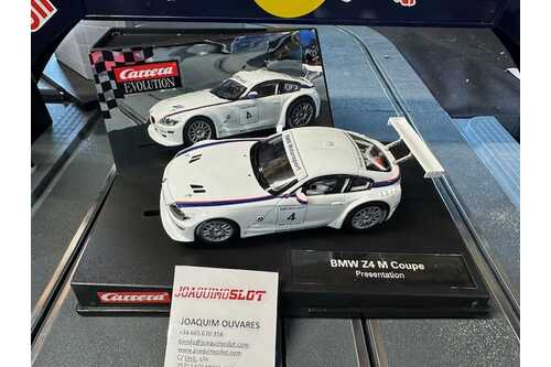 carrera evolution 27207 bmw z4 m coupe presentation