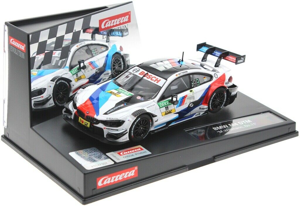 carrera evolution 27602 bmw m4 dtm m. wittmann, no. 11