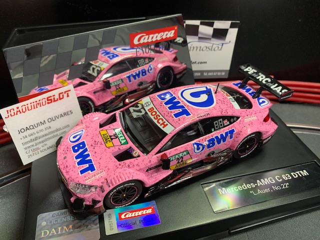 carrera evolution 27603 amg mercedes c63 dtm "d. " nº 22