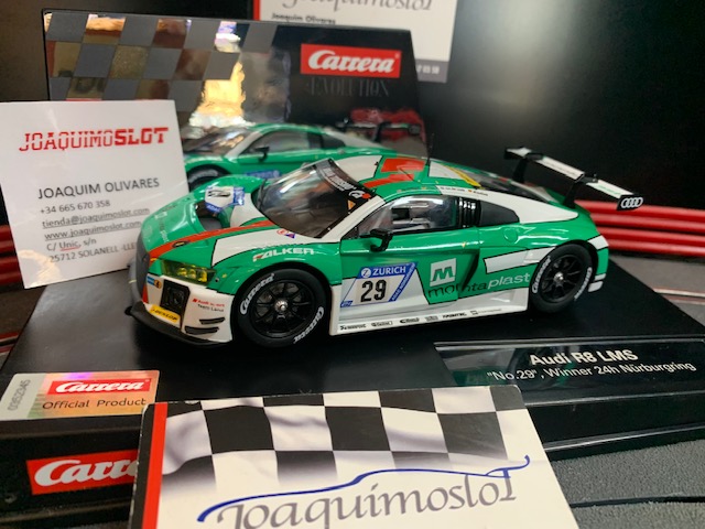 carrera evolution 27618 audi r8 lms winner 24h nurburgring