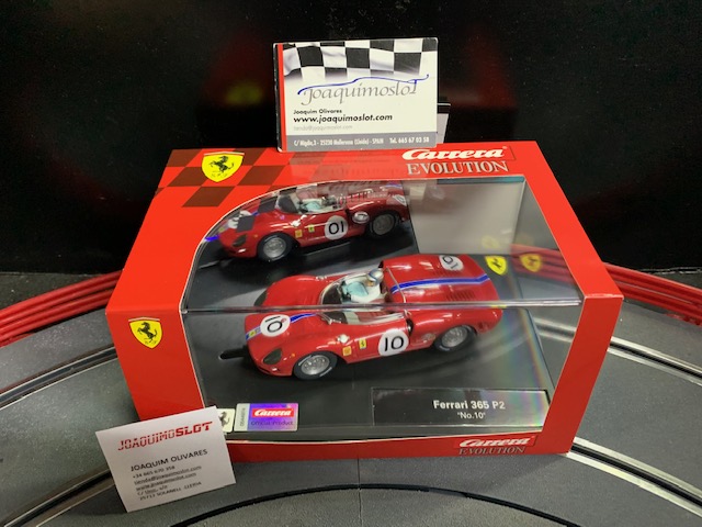 carrera evolution 27652 ferrari 365 p2 nº10