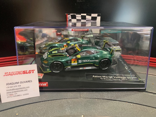 carrera evolution 27675 aston martin vantage gt3 d-station