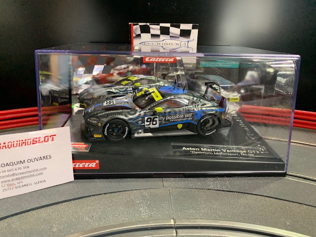 carrera evolution 27696 aston martin vantage gt3 optium nº96