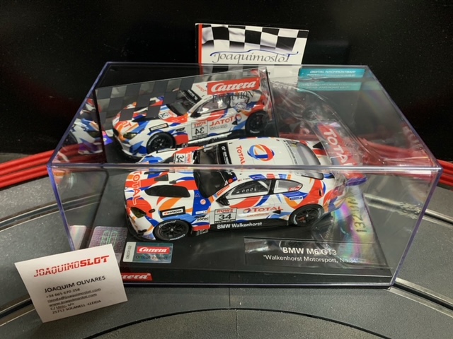 carrera evolution 132 27698 bmw m6 gt3 walkenhorst no34