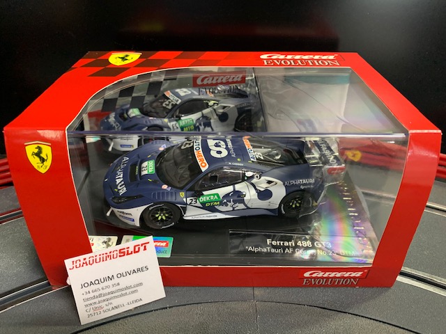 carrera evolution 27709 ferrari 488 gt3 alpha taur af corse no30