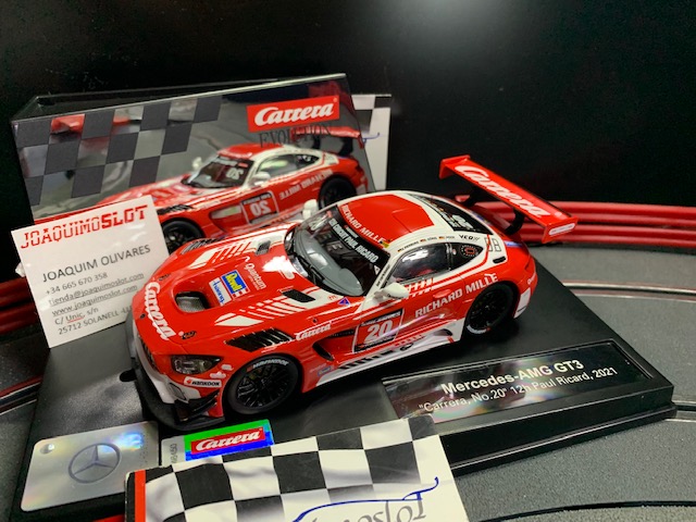 carrera evolution 27710 mercedes-amg gt3 "carrera, no.20" 12h pa