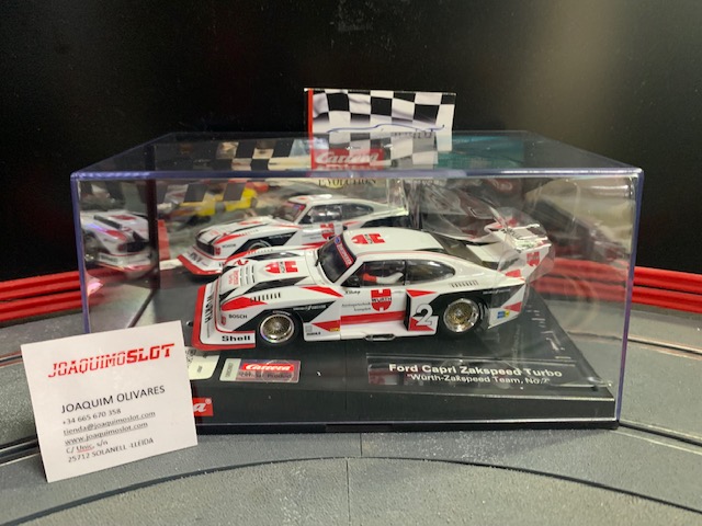 carrera evolution 27718 ford capri zakspeed wurth nº43