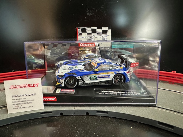 carrera evolution 27736 mercedes-amg gt3 winward d.schumacher