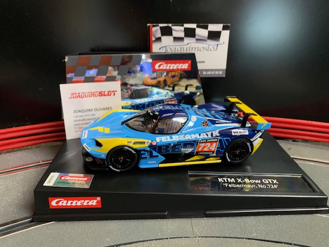 carrera evolution 27744 ktm x-bow gtx "felbermayr, no.724"