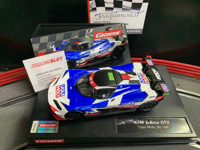 carrera evolution 27745 ktm x-bow gtx "liqui moly, no.104"