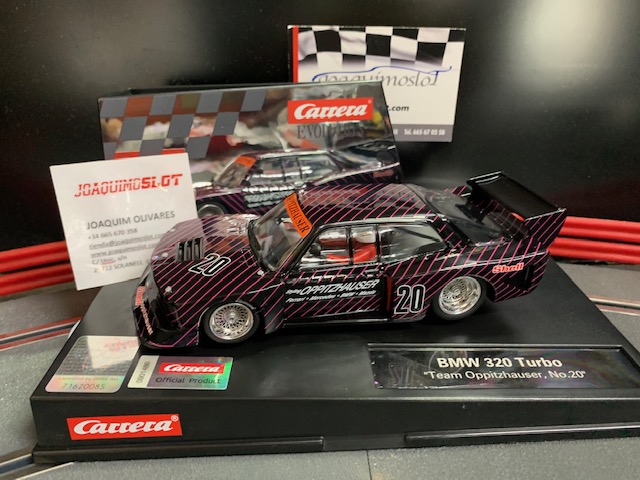 carrera evolution 27755 bmw 320 turbo team opptzhauser nº20