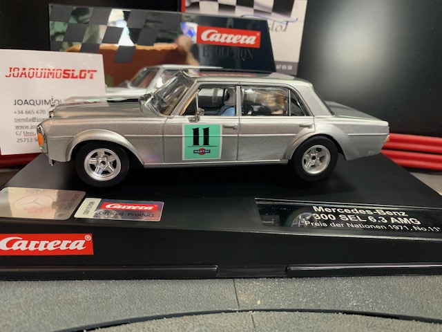 carrera evolution 27757 mercedes 300 sel 6.3 amg "no.11"