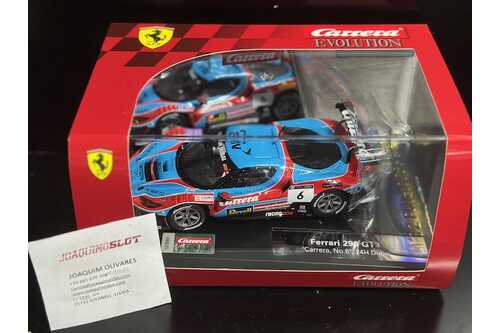 carrera evolution 27800 ferrari 296 gt3 24h dubai no 6