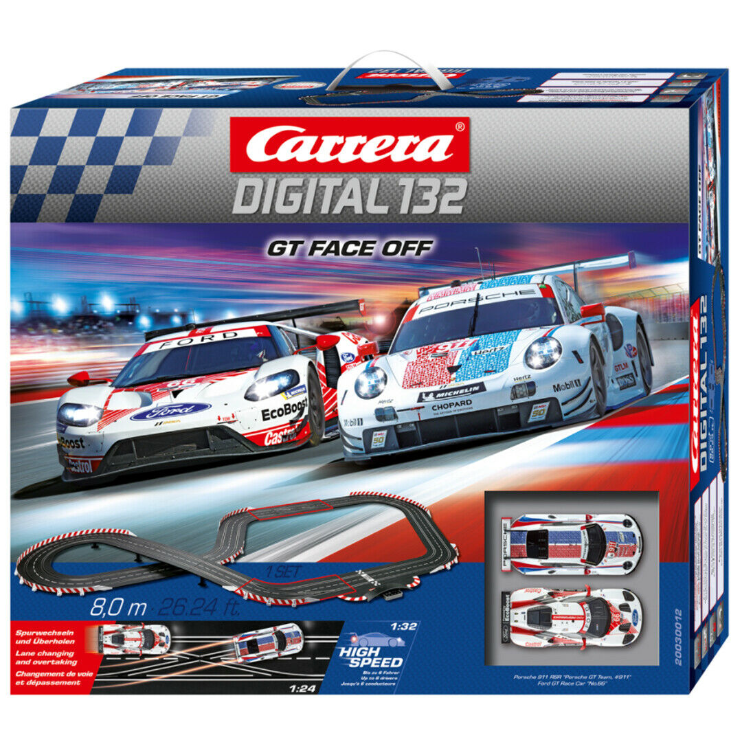 carrera digital 30012 132 circuito digital gt face off