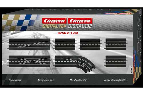 carrera 1/24 1/32 30367 set de pistas digital.