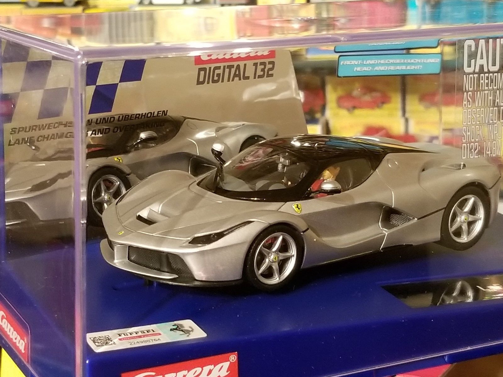 carrera digital 30748 laferrari matte silver