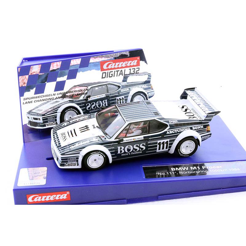 carrera digital 30815 bmw m1 procar boss nürburgring 1000km