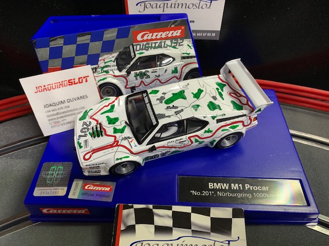 carrera digital 30955 bmw m1 procar 201 nurburgring 1000km