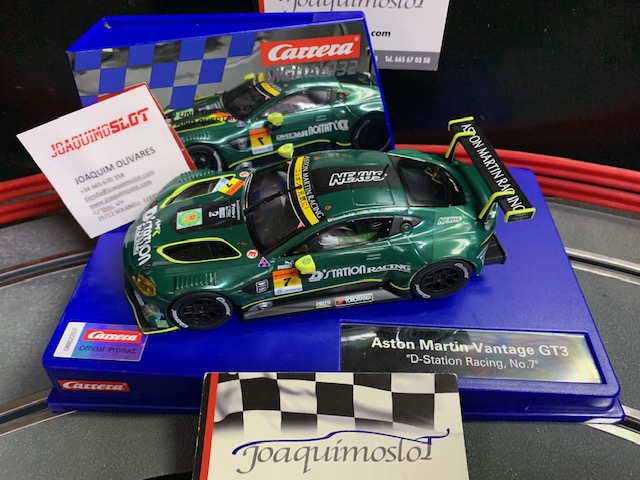 carrera digital 30994 aston martin vantage gt3station racing nº7