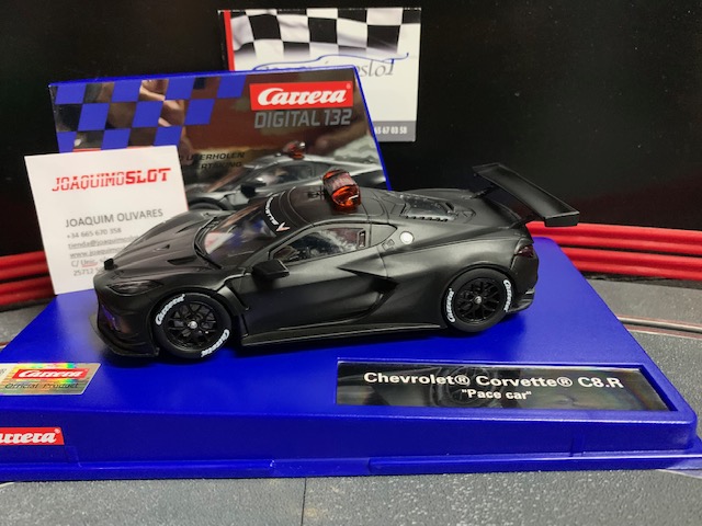 carrera digital 31015 chevrolet corvette c8r pace car