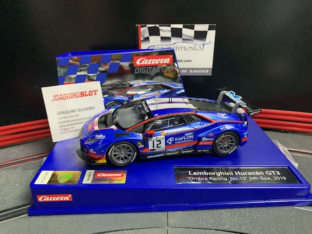 carrera digital 132 31030 lamborghini huracán gt3 "ombra racing,