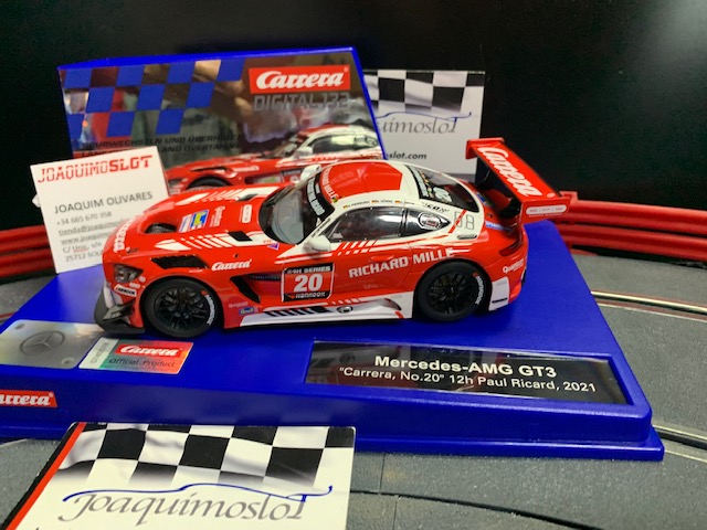 carrera digital 132 31034 mercedes-amg gt3 "carrera, no.20" 12h
