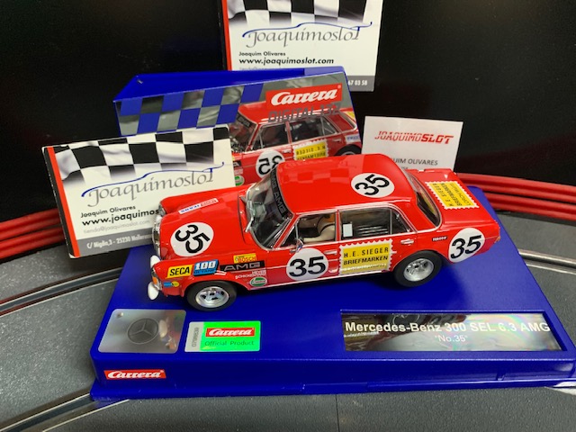 carrera digital 132 31036 mercedes 300 sel 6.3 amg "no.35"