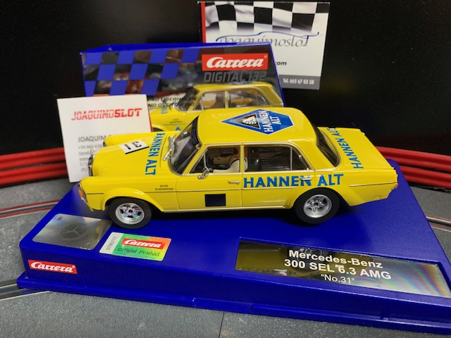 carrera digital 132 31037 mercedes 300 sel 6.3 amg "no.31"