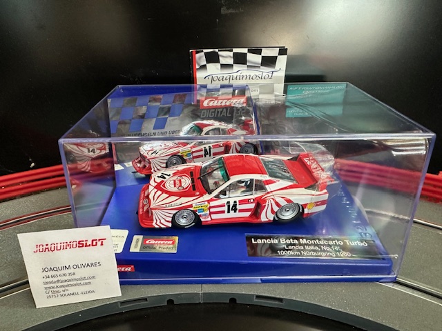 carrera digital 132 31064 lancia italia nurburgring 1980 nº14