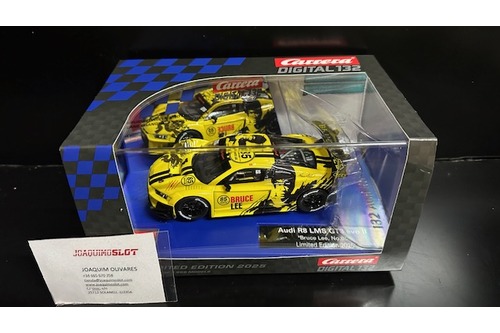 carrera digital 32095 audi r8 lms gt3 evo ii 'bruce lee, no.85'