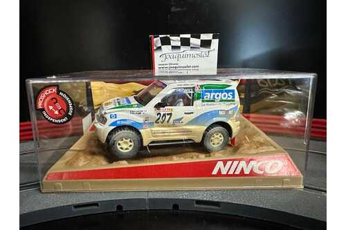 ninco 50323 mitsubishi pajero "argos" desert dirt nº207