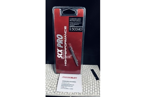 scalextric 5034 ejes calibrados pro spedd 50 mm