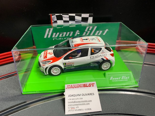 avant slot 50515 peugeot 207 s2000 bouffler #4 montecarlo 2011